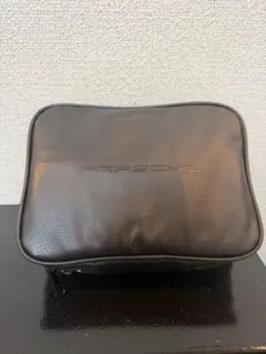 PORSCHE ポルシェ レザーポーチ ブラック　美品