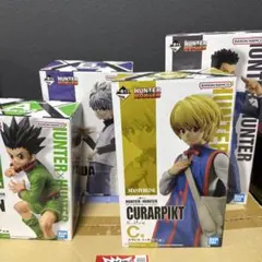 一番くじ　ハンターハンター　　フィギュア４個セット