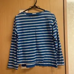 GU ボーダーロングTシャツ