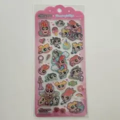 パワーパフガールズ ドロップジェリーシール パワパフ カミオジャパン クラックス