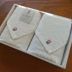 【新品】今治タオルセット ホワイト 2枚入り