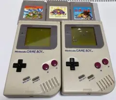 ゲームボーイ　本体とソフトとACアダプター（全てジャンク品扱い）