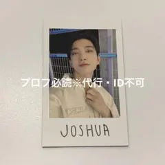 SEVENTEEN ジョシュア インスタントフォト カード - メルカリ