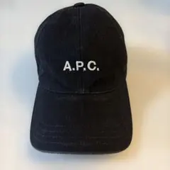 A.P.C. ベースボールキャップ ブラック