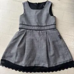 COMME CA ISM チェック柄 ワンピース 90 入園式　女の子