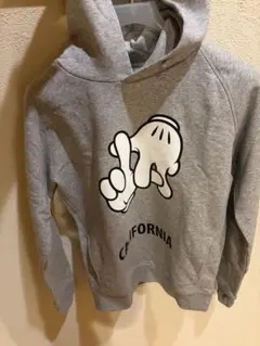 グレー パーカー CALIFORNIA Mサイズ
