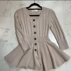 スナイデル　カーディガン　ニット