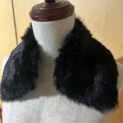 つけ襟 つけ袖口用リアルファー3点セット