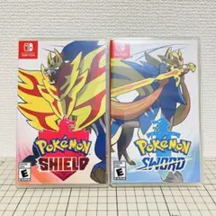 【希少】海外版 ポケモンソフト Pokemon sword shield