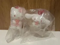 サンリオキャラクターズ ワントーンマスコット～桜～　キティ　シナモン　ガチャ