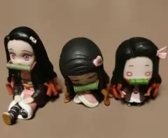 【不備あり】竈門禰豆子フィギュア 3体セット