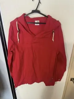 go slow caravan ブルゾン プルオーバー パーカー 赤