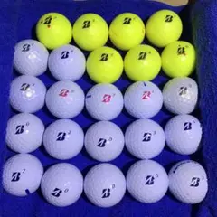 ゴルフボール　ロストボール　２４個　ブリヂストン