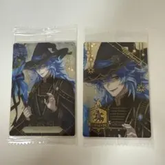 ツイステ　ウエハース　イデア　箔押し　2枚セット