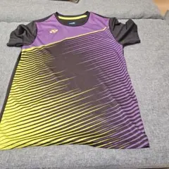 YONEX TRU-AIR Tシャツ M 紫/黒/黄