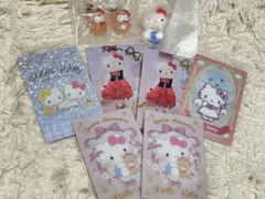 キティちゃんウエハースカードその他まとめ売りセット