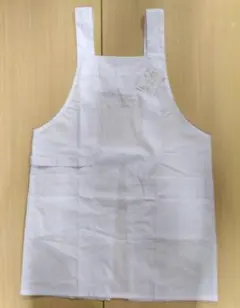 抗菌防臭加工白エプロン 前面ポケット付き　80枚セット 抗菌防臭加工白エプロン 前面ポケット付き 80枚セット