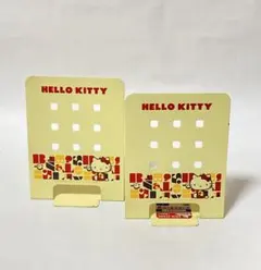 2006年当時物 サンリオ レトロ ハローキティ缶★ブックエンド ブックスタンド