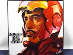 【新品 No 226】 ポップアートパネル トニー スターク アイアンマン