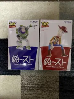 トイストーリー ぬーどるストッパーフィギュア ウッディ バズ・ライト
