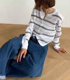 キャナルジーン カーディガン