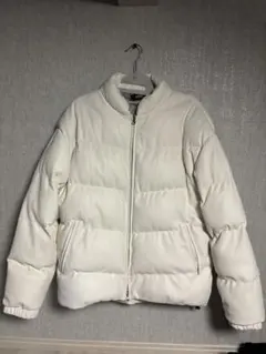 ホワイトダウンジャケット　AZUR