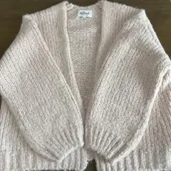 le Glazik ニットカーディガン サイズ36 ピンク