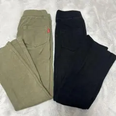 devirock ロングパンツ 2色セット120㎝