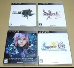 ファイナルファンタジー FINAL FANTASY PS3ソフト 4点まとめ売り