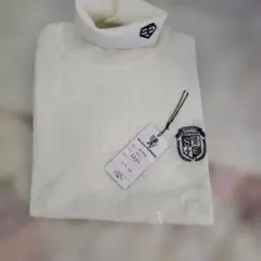 サルーンエキスプレス白ハイネックセーターM新品未使用