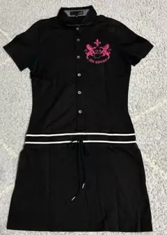 23区 SPORT レディース ゴルフ ワンピース ブラックのサムネイル