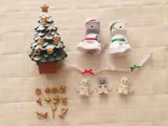 シルバニアファミリー ホワイトクリスマスセット