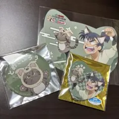 【最終】忍たま乱太郎 ナンジャタウン ハート缶バッジ 食満留三郎 特典