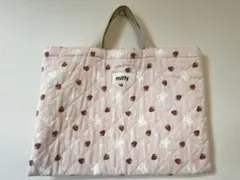 miffy キルティングバッグ レッスンバッグ 通園バッグ ミッフィー