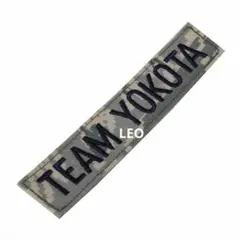 TEAM YOKOTA ABU TAPE 実物生地 ベルクロ縫いつけ済みのサムネイル