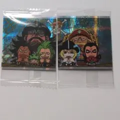 ワンピース　ウエハース　シール　麦わら大船団