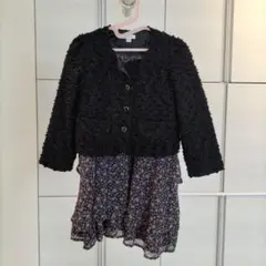 a.v.v　カーディガン付きワンピース　110