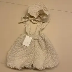 nunubiel バルーンロンパース ボンネット セット