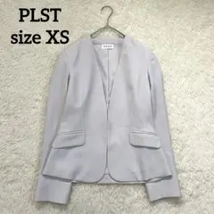 プラステ　PLSTドライギャバカラーレスジャケット ノーカラージャケット