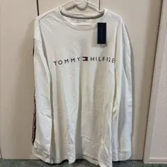 TOMY HILFIGER ロンT 長袖　メンズ　白　ロゴのサムネイル