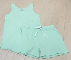 FRUIT OF THE LOOM 黄緑ルームウェア Sサイズ