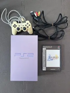 【希少サクラピンク】PS2本体 コード・コントローラー・メモリー・FF10付き⭐️