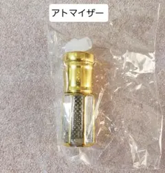 香水瓶 アトマイザー ロールオン ガラス 詰め替え用 アンティーク ゴールド