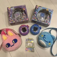 最新作たまごっちPop!まめっち等5点&ぷちぷちシール ドットチャーム大量セット 最新作たまごっちPop!まめっち等5点&ぷちぷちシール ドットチャーム