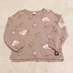 futafuta フタくま 薄手トレーナー 100