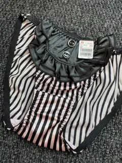 エメフィール　廃盤品レア　ストライプ柄フリルショーツ　ピンク　ギャル