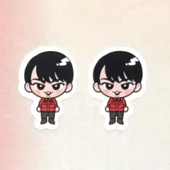 《同梱割⭕️》SnowMan スノラボ すのチル ステッカー 宮舘涼太 2枚セット