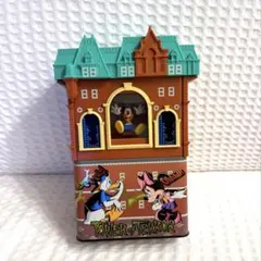 タワーオブテラー　空缶　ミッキーフィギュア付き　ディズニーシー　レトロディズニー