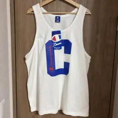 【新品タグ付】Champion タンクトップ M ビッグCロゴ デッドストックのサムネイル
