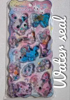 ウォーターシール　ウォーターインシール　キャンディツインズ　うさぎ